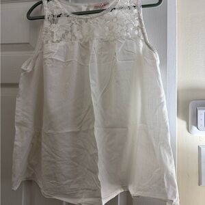 Knox Rose White Lace Blouse